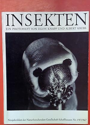 Seller image for Insekten - Ein Photoheft. Neujahrsblatt der Naturforschenden Gesellschaft Schaffhausen Nr. 19/1967. for sale by biblion2