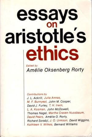 Seller image for ESSAYS ON ARISTOTLE'S ETHICS for sale by By The Way Books
