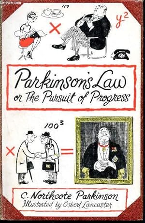 Seller image for Parkinson's law of the pursuit of progress - Eighth impression for sale by Le-Livre