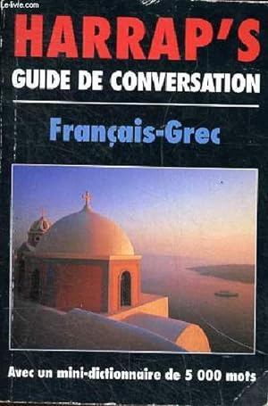 Immagine del venditore per Harrap's guide de conversation Franais-Grec venduto da Le-Livre