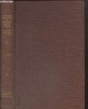 Seller image for Dictionnaire biographique du mouvement ouvrier franais, quatrime partie : 1914-1939 - De la Premire  la Seconde Guerre Mondiale, tome XX (Bore  By) for sale by Le-Livre