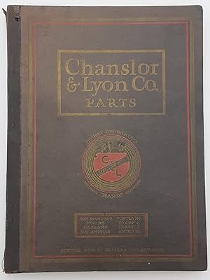 Chanslor and Lyon Co. Automotive Parts Catalog.