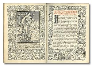 A NOTE BY WILLIAM MORRIS ON HIS AIMS IN FOUNDING THE KELMSCOTT PRESS TOGETHER WITH A SHORT DESCRI...