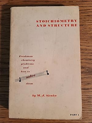 Image du vendeur pour Stoichiometry and Structure mis en vente par Fred M. Wacholz