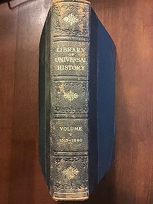 Seller image for Library of Universal History (Vol. V - Mediaeval History) for sale by Shadetree Rare Books