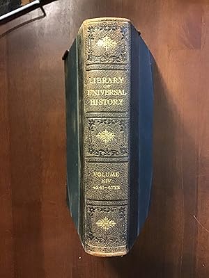 Seller image for Library of Universal History (Vol. XIV - Modern History - Continued) for sale by Shadetree Rare Books