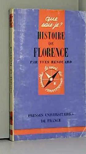 Bild des Verkufers fr Histoire de florence que-sais je? zum Verkauf von JLG_livres anciens et modernes