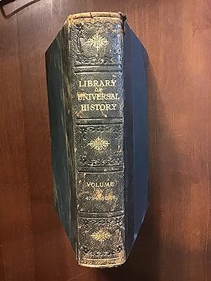 Seller image for Library of Universal History (Vol. XV - Supplement and Index) for sale by Shadetree Rare Books