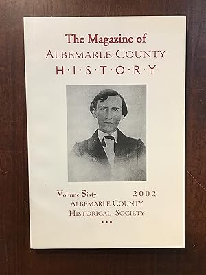 Seller image for The Magazine of Albemarle County History, Volume 60 for sale by Shadetree Rare Books