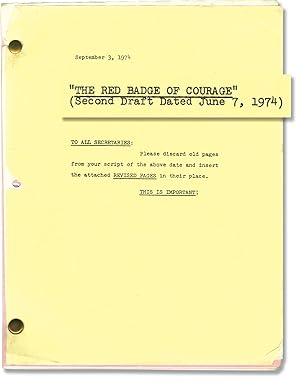 Seller image for The Red Badge of Courage (Original screenplay for the 1974 television film) for sale by Royal Books, Inc., ABAA