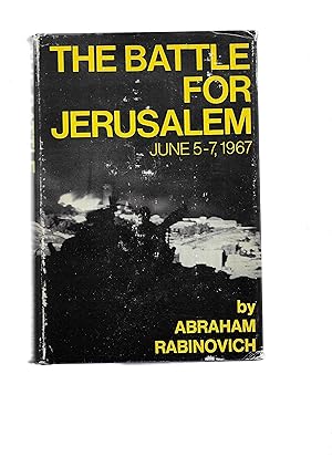 Seller image for THE BATTLE FOR JERUSALEM: June 5~7, 1967. for sale by Chris Fessler, Bookseller