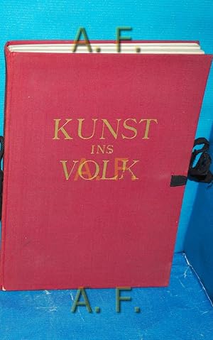 Imagen del vendedor de Kunst ins Volk (5 Hefte, 12 Nummern, IV. Jahrgang, 1952) : Zeitschrift fr Freunde der bildenden Knste - Malerei / Graphik / Plastik / Architektur / Kunsthandwerk. a la venta por Antiquarische Fundgrube e.U.