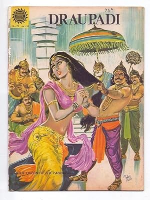 Bild des Verkufers fr Amar Chitra Katha, No. 72: Draupadi - The Queen of the Pandavas. zum Verkauf von Kunze, Gernot, Versandantiquariat