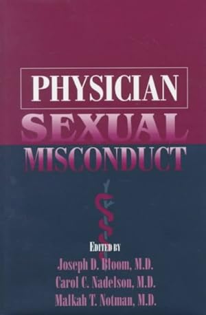 Seller image for Physician Sexual Misconduct for sale by GreatBookPricesUK