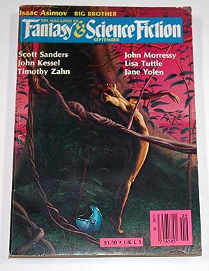 Seller image for The Magazine of FANTASY AND SCIENCE FICTION (F&SF): September, Sept. 1982 for sale by Preferred Books