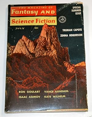 Imagen del vendedor de The Magazine of Fantasy and Science Fiction July 1962 a la venta por Preferred Books