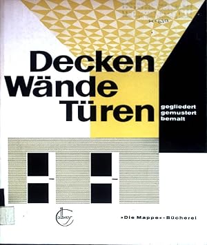 Immagine del venditore per Decken, Wnde, Tren; gegliedert - gemustert - bemalt. venduto da books4less (Versandantiquariat Petra Gros GmbH & Co. KG)