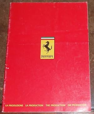 Plaquette publicitaire Ferrari