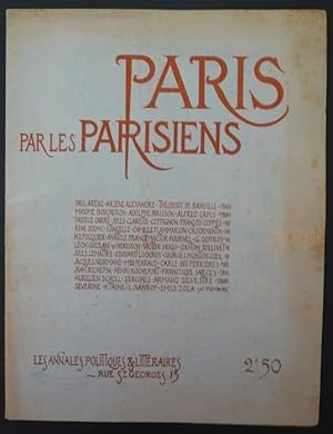 Bild des Verkufers fr Paris par les Parisiens zum Verkauf von Librairie Sedon