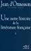 Seller image for Une autre histoire de la littérature française, tome 2 [FRENCH LANGUAGE - Soft Cover ] for sale by booksXpress