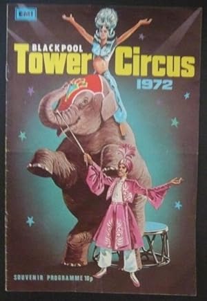 Programme cirque Blackpool Tower Circus 1972