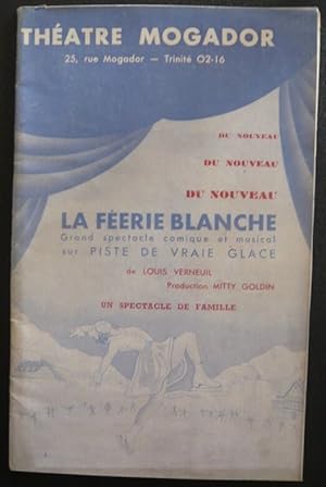 Programme Mogador La féérie blanche déc 1937