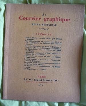 Le Courrier graphique - Revue mensuelle - N° 8 - Octobre 1937
