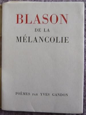 Blason de la mélancolie