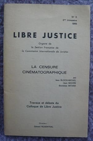 Seller image for La censure cinmatographique for sale by Librairie Sedon