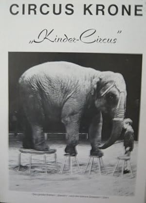 Programme cirque Circus Krone 1969