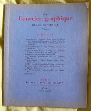 Le Courrier graphique - Revue mensuelle - N° 6 - Mai 1937