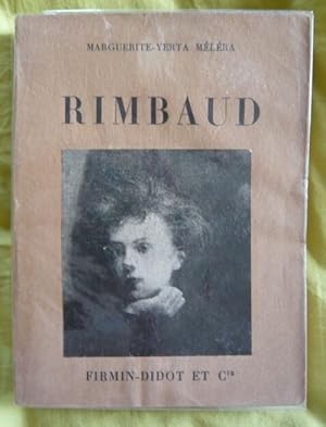Image du vendeur pour Rimbaud mis en vente par Librairie Sedon