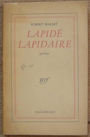 Lapidé Lapidaire