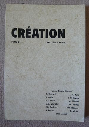 Création - Tome 2 (revue littéraire)