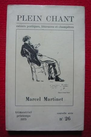 Marcel Martinet - Plein Chant trimestriel printemps 1975 n° 26