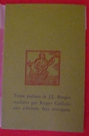 Treize poèmes de J. L. Borges traduits par Roger Caillois