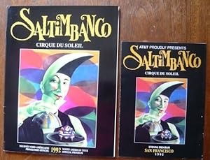Programme Saltimbanco du Cirque du Soleil 1992