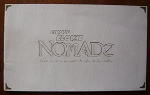 Programme du Cirque Éloize Nomade 2003 (du 16/09 au 19/10 2e édition)