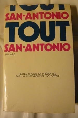 Image du vendeur pour Tout San-Antonio mis en vente par Librairie Sedon
