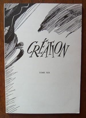 Création Tome XIX (revue littéraire)