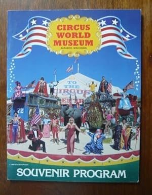 Programme de cirque Circus World Museum Baraboo Wi 1990