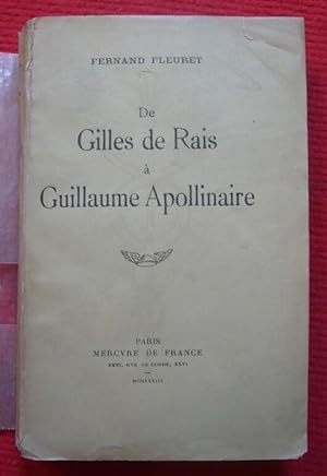 De Gilles de Rais à Guillaume Apollinaire