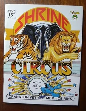 Image du vendeur pour Programme de cirque Shrine Circus 1991 mis en vente par Librairie Sedon
