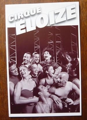 Programme du Cirque Éloize Excentricus 1996