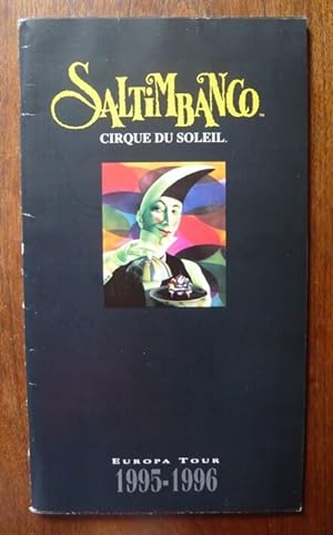 Programme Saltimbanco du Cirque du Soleil Europa Tour 1995-1996