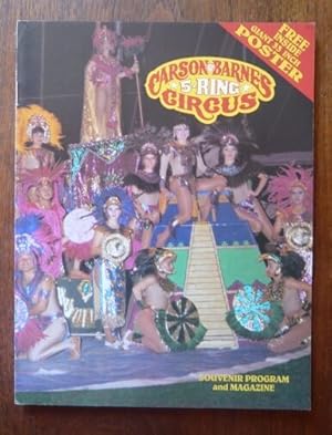 Programme de cirque de Carson & Barnes 5 Ring Circus (1994)