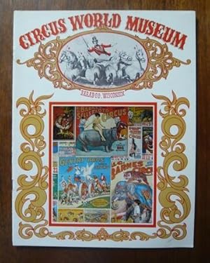 Programme de cirque Circus World Museum Baraboo Wi 1971