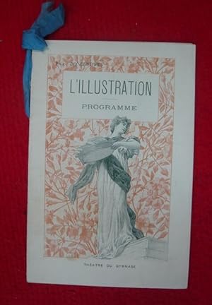 Programme L'Illustration du Théâtre du Gymnase du 22 septembre 1897