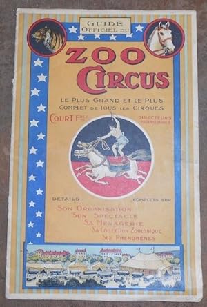 Programme Zoo Circus