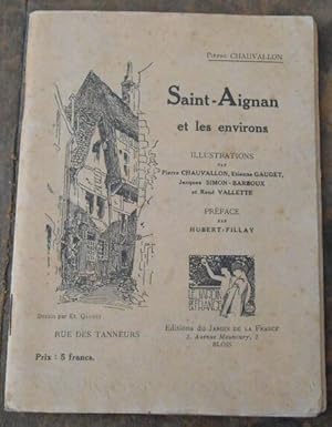Seller image for Saint-Aignan et les environs for sale by Librairie Sedon